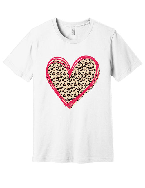 Leopard Print Heart