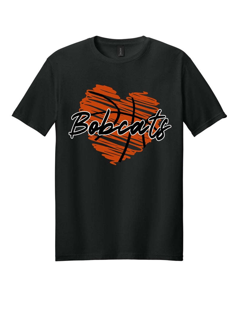 Bobcat Basketball Heart