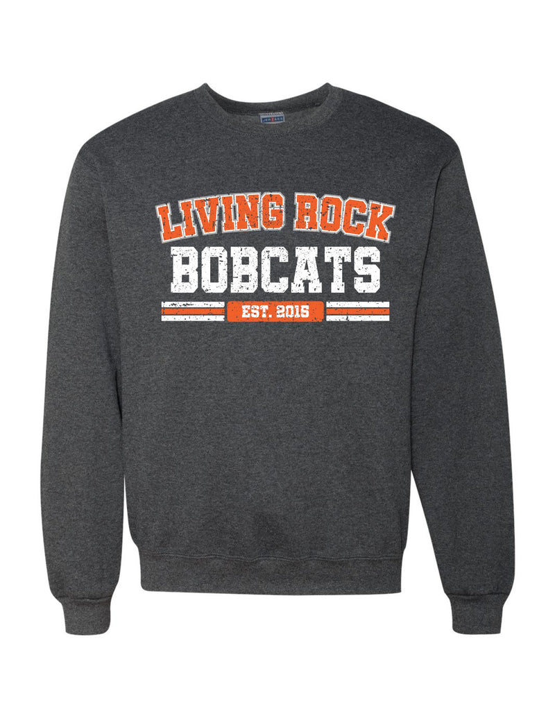 Living Rock Distressed Pullover Sweatshirt