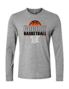 Bobcat Basketball HP (long sleeve with optional sleeve design)