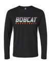 Bobcat Basketball Lined (long sleeve with optional sleeve design)