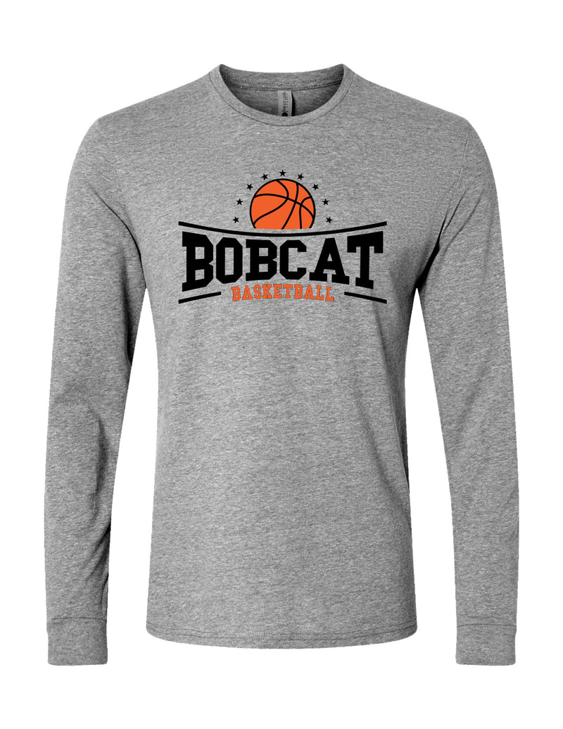 Bobcat Basketball PLN (long sleeve with optional sleeve design)