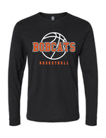 Bobcats B-Ball (long sleeve with optional sleeve design)