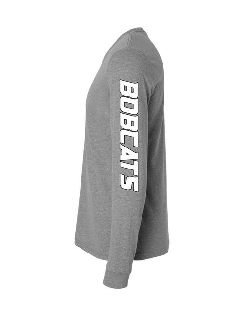 LRA Bobcat Basketball (long sleeve with optional sleeve design)