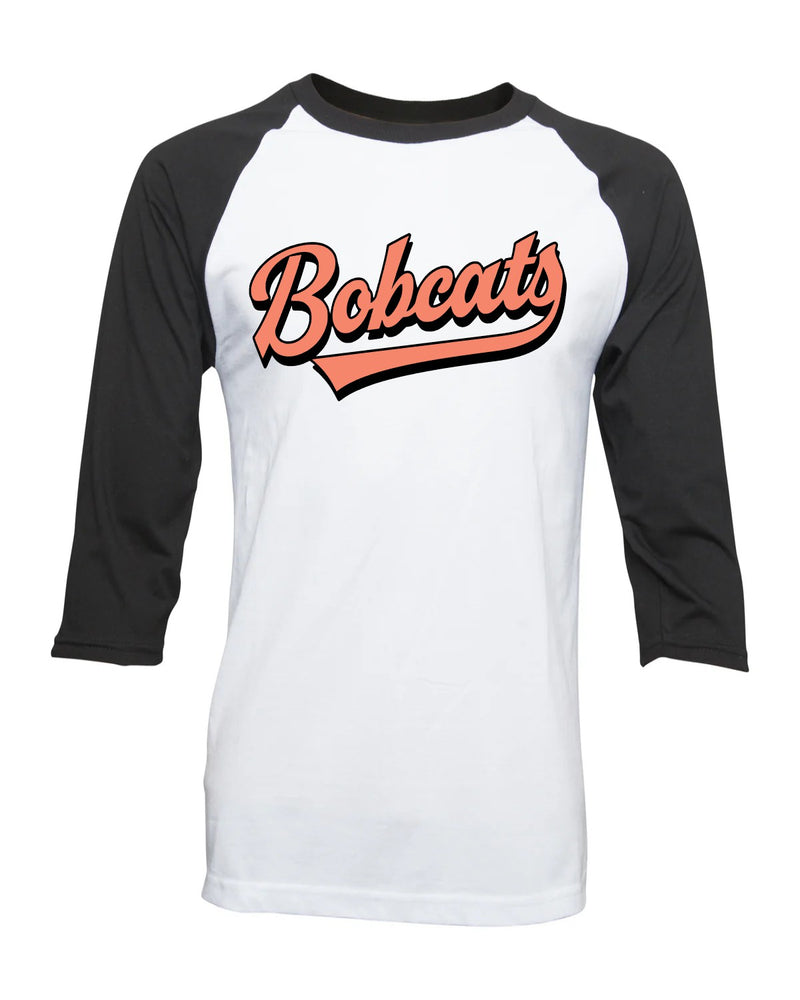 Bobcats Baseball Style Tee (Black)