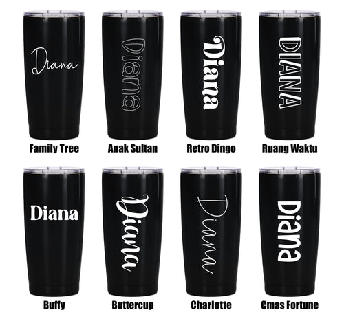 TGB 20oz Double Walled Tumbler (Name Customization Available)