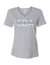 GDASPLT-Ladies Relaxed V-Neck Tee