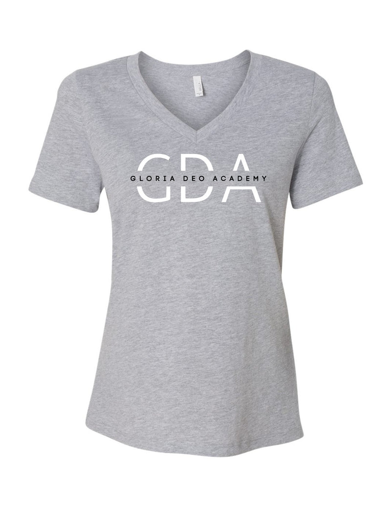 GDASPLT-Ladies Relaxed V-Neck Tee