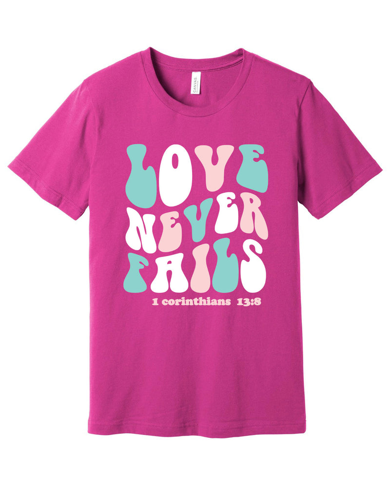 Love Never Fails Retro