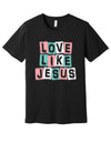 Love Like Jesus Grunge Squares