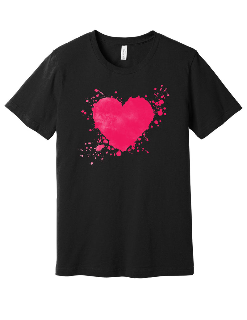 Watercolor Splash Heart