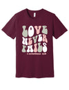 Love Never Fails Retro