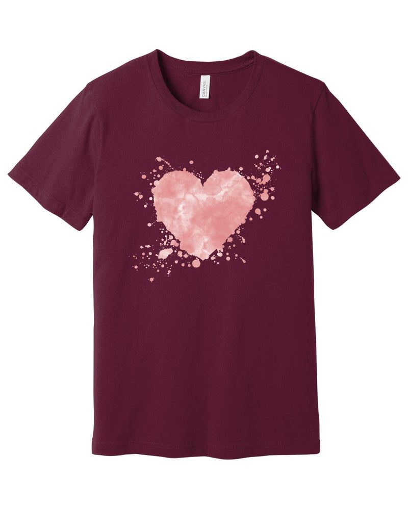 Watercolor Splash Heart