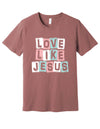 Love Like Jesus Grunge Squares