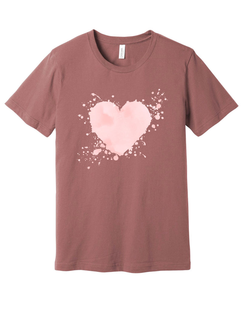 Watercolor Splash Heart