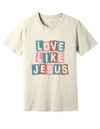 Love Like Jesus Grunge Squares