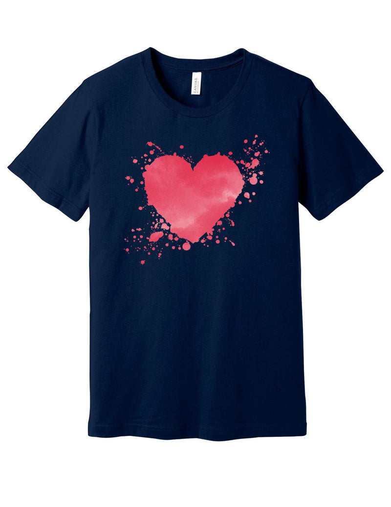Watercolor Splash Heart