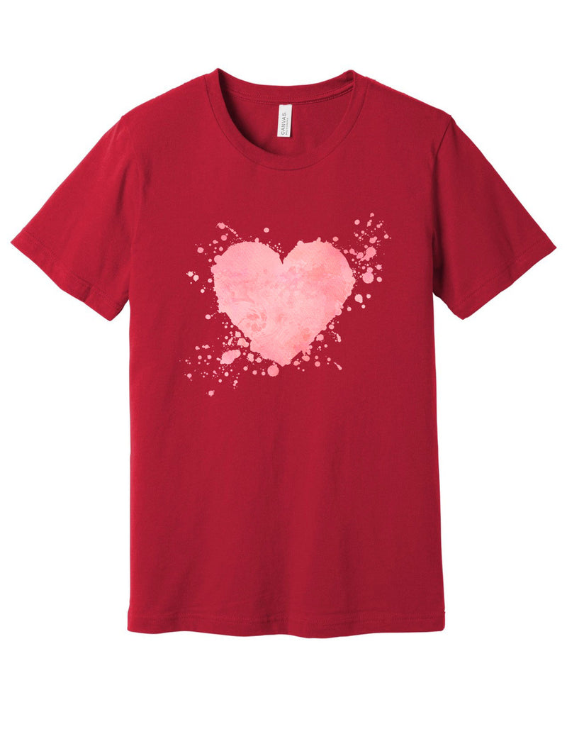 Watercolor Splash Heart