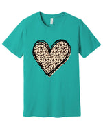 Leopard Print Heart