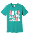 Love Never Fails Retro