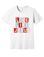 Love Like Jesus Grunge Squares