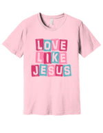 Love Like Jesus Grunge Squares